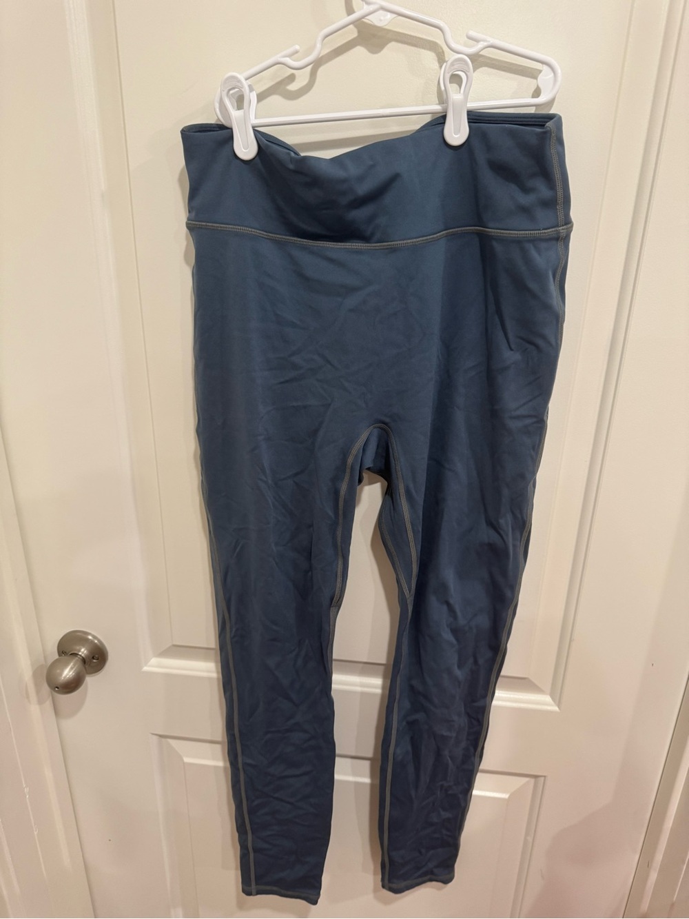 Fabletics Slate Blue High-Waist Leggings